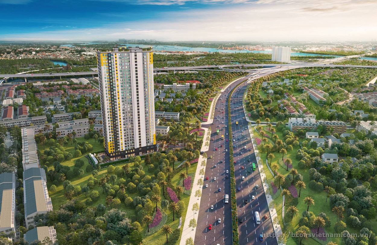 Phối cảnh Bcons Avenue