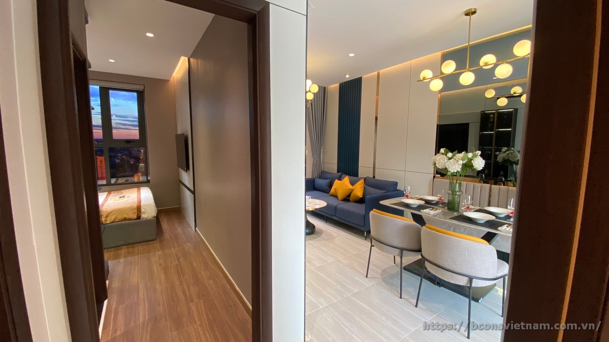 Nhà mẫu tòa Tháp Bcons City - Trung tâm thương mại