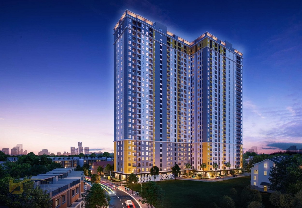 Phối cảnh căn hộ Bcons Polygon An Bình