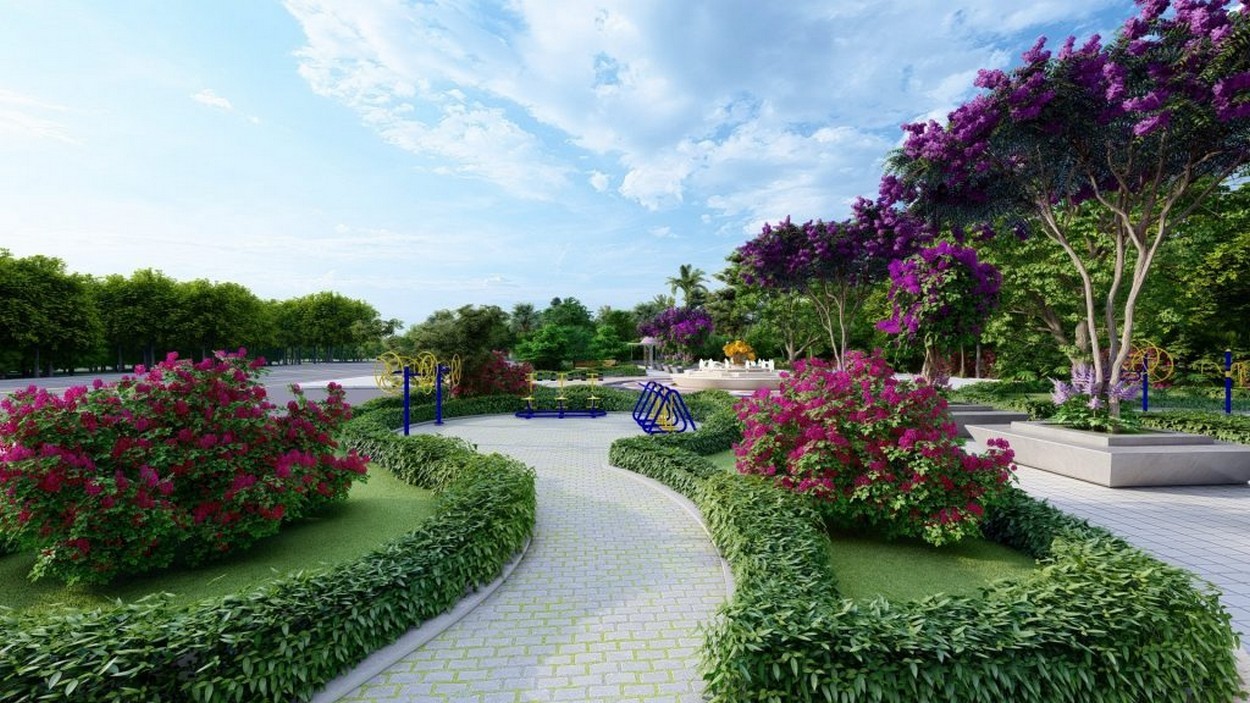 Không gian sống tại dự án Bcons City Bình Dương