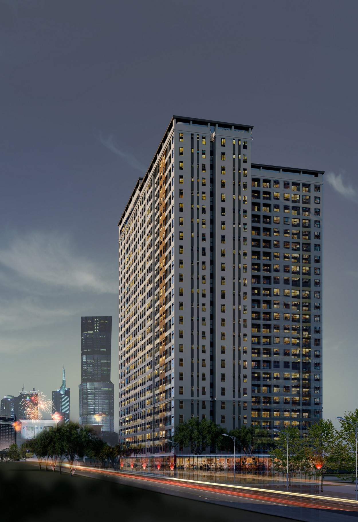 Phối cảnh dự án Bcons Green View Bình Dương